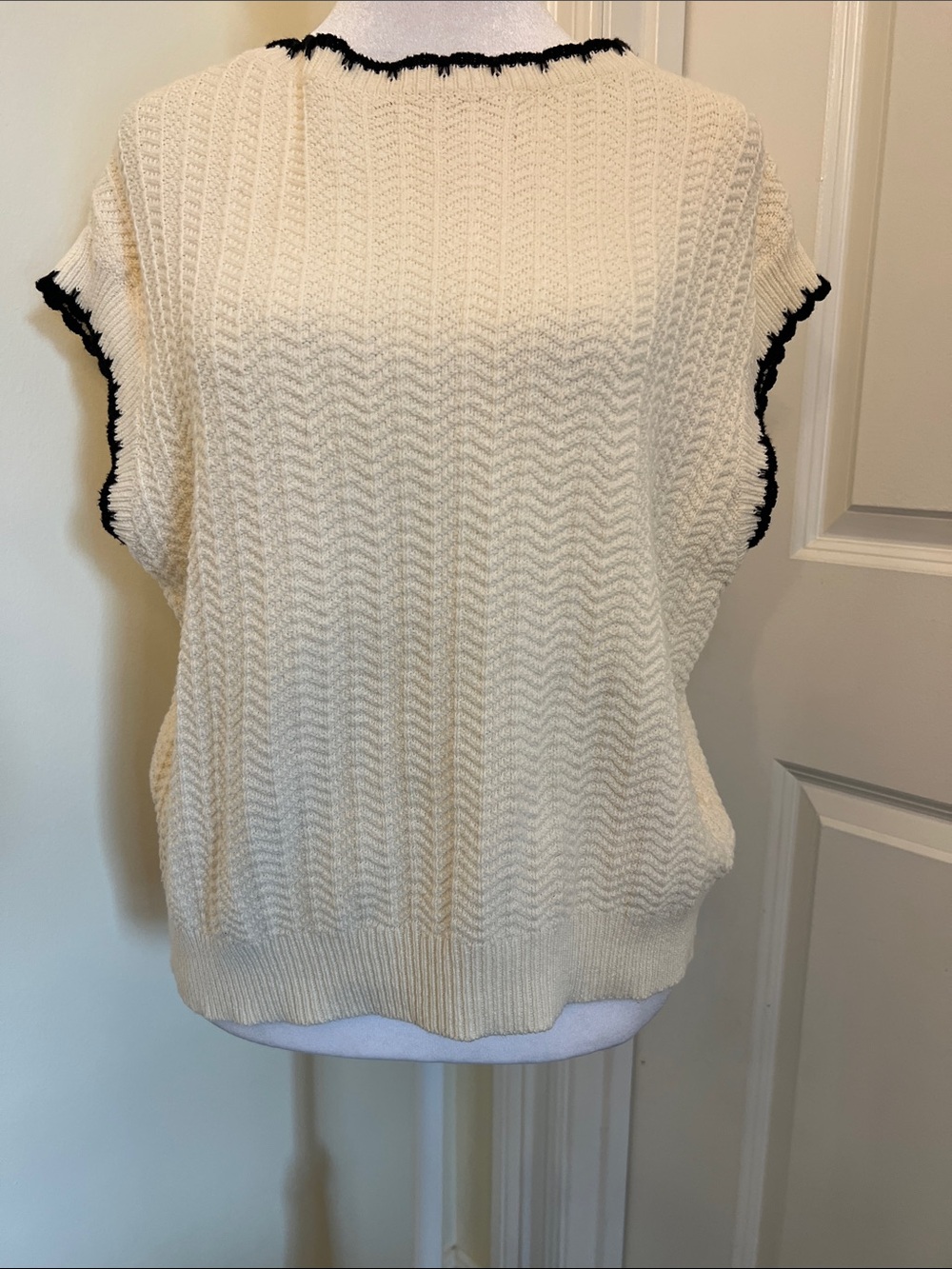 Cap sleeve Knit Sweater Women's S